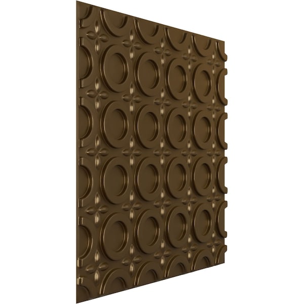 19 5/8in. W X 19 5/8in. H Abstract EnduraWall Decorative 3D Wall Panel Covers 2.67 Sq. Ft.